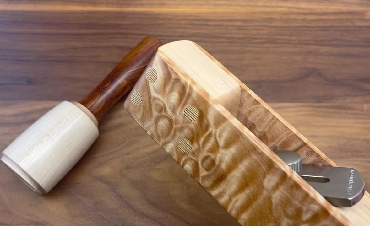 Quilted Maple handplane